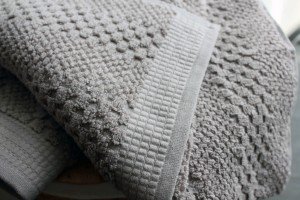 полотенце махровое snake серый (30 × 50, серый)